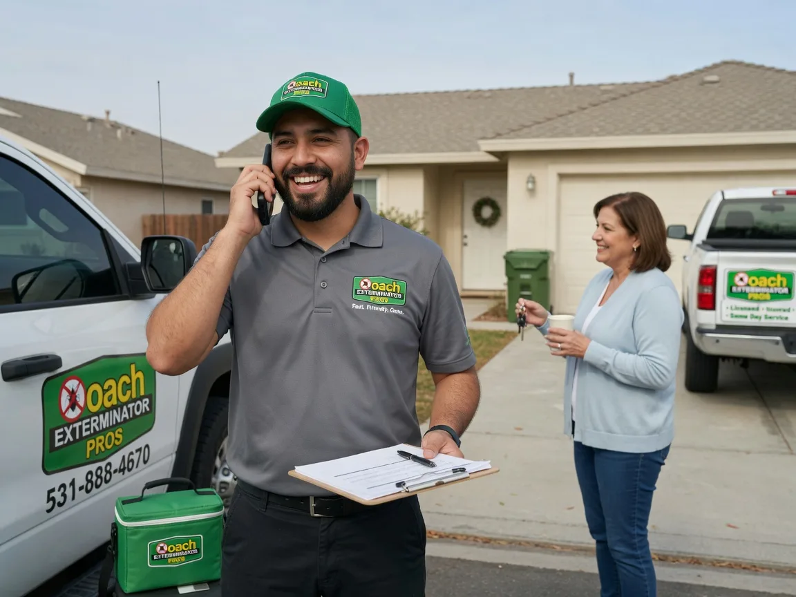 Pest Control Roach Exterminator Martinsburg, OH FAQs